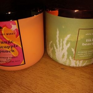 2- 3 wick candles